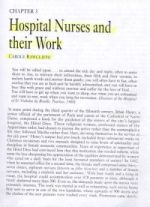 C. Rawcliffe, 'Hospital Nurses and their Work', in R. Britnell (ed.), Daily Life in the Late Middle Ages (Stroud, 1998), pp. 44-64