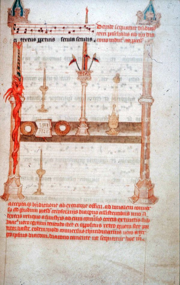 Paschal Candle colour diagram